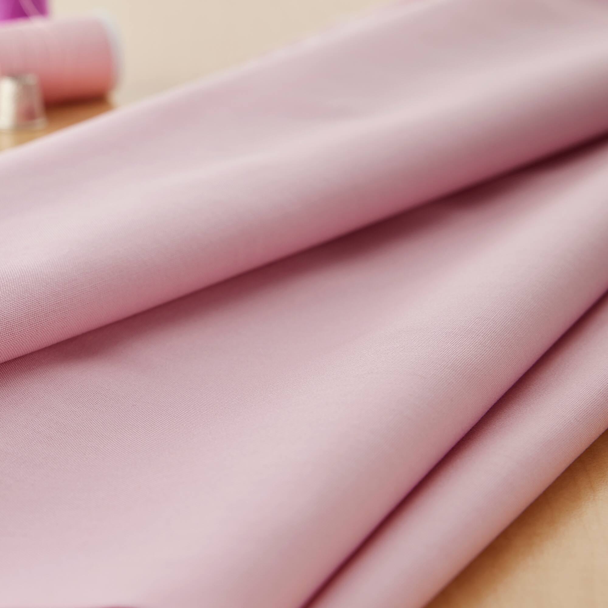 Springs Creative Light Pink Solid Cotton Fabric